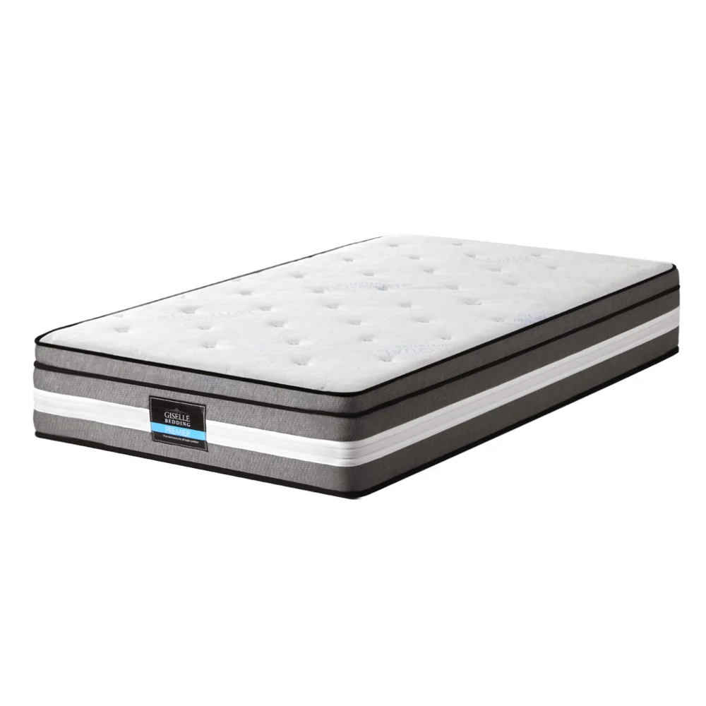 Giselle Bedding 30cm Mattress Gel Foam Pocket Spring King Single