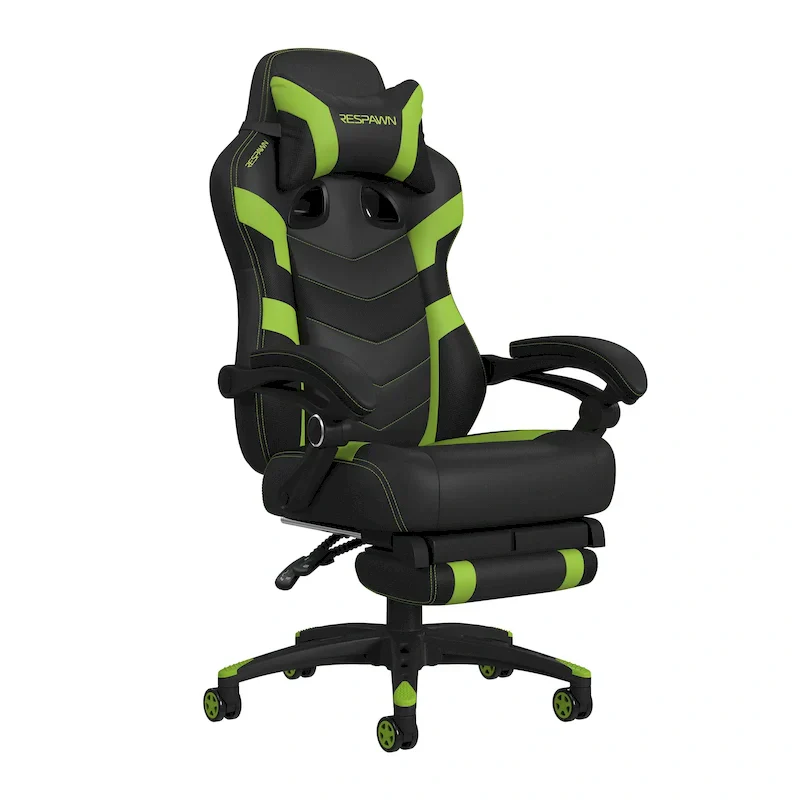 RESPAWN 110 Pro Ergonomic Gaming Chair with Footrest - Ideal Computer Desk Chair