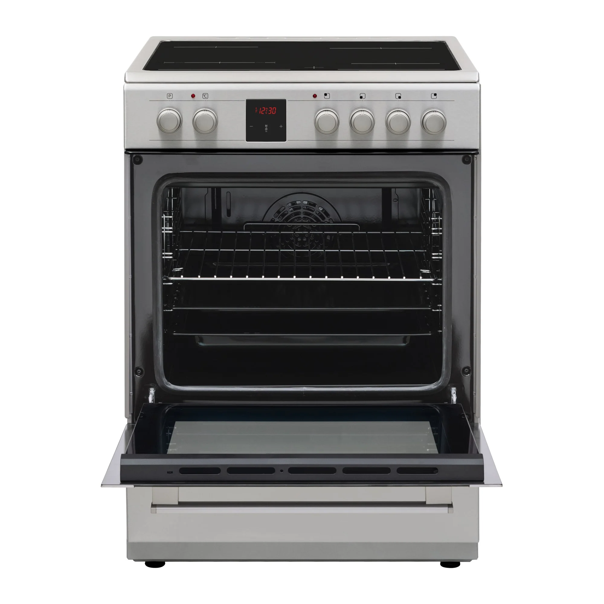 Sharp Kochherd freistehend KF-76VDD19I-CH, 230/400V
