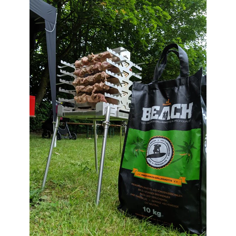 2025 Parrilla vertical DG Grills Drago Deluxe Set