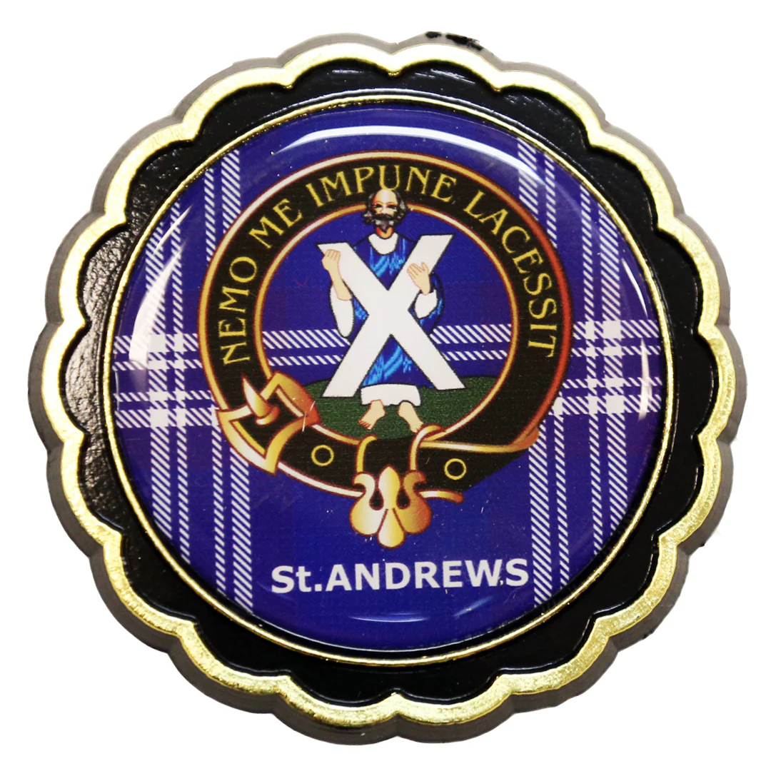 Crest Fridge Magnet - St. Andrews