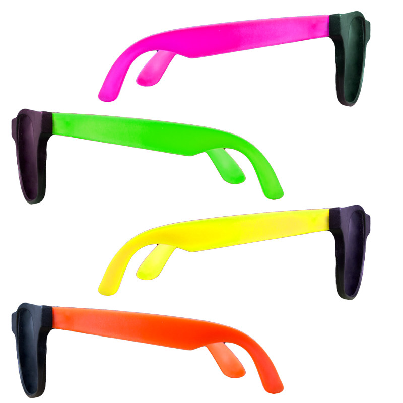 24 PACK Party Iconic 80's Sunglasses - Asst Colors 1175B