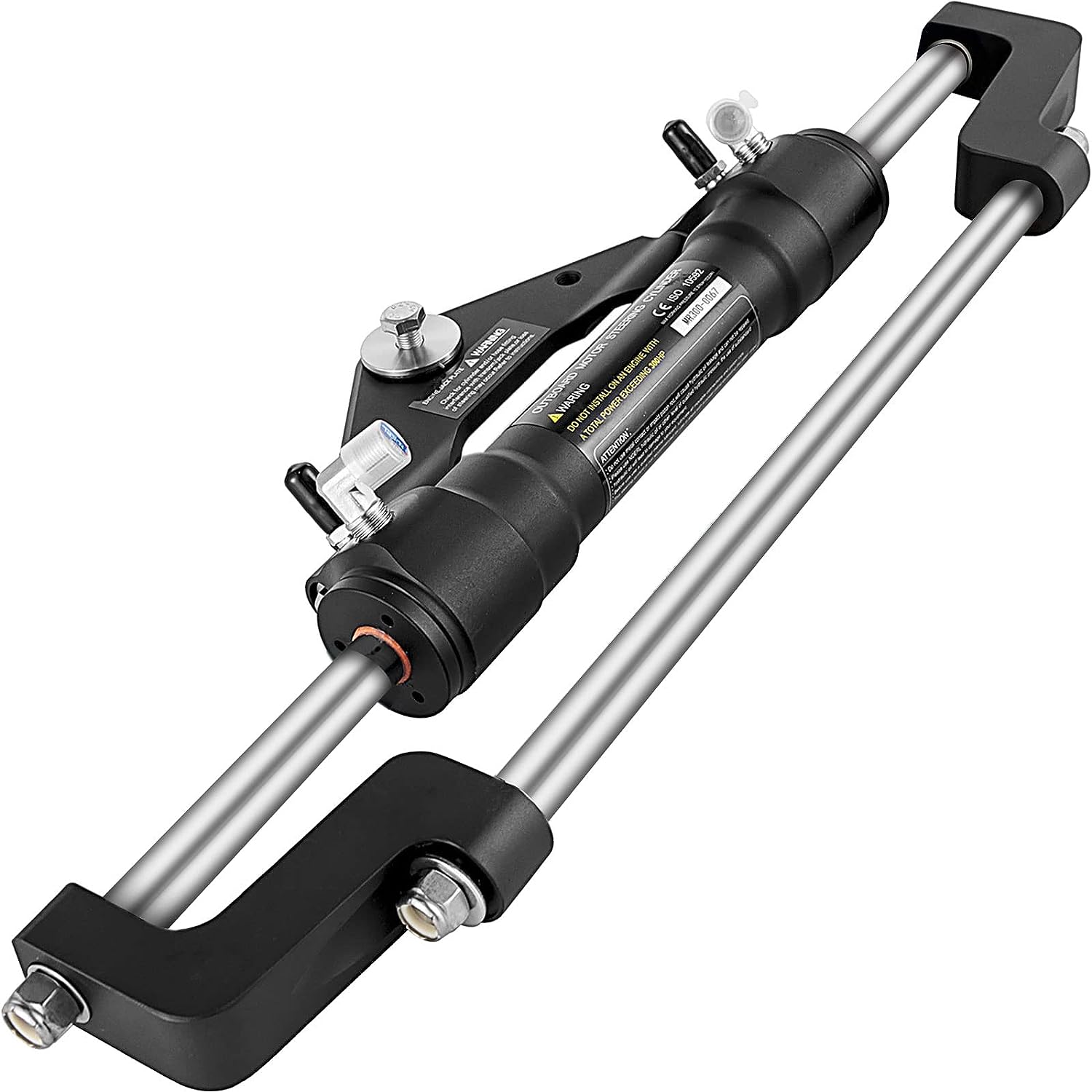 VEVOR Hydraulic Steering for Boats 300HP, Outboard Hydraulic Steering Cylinder