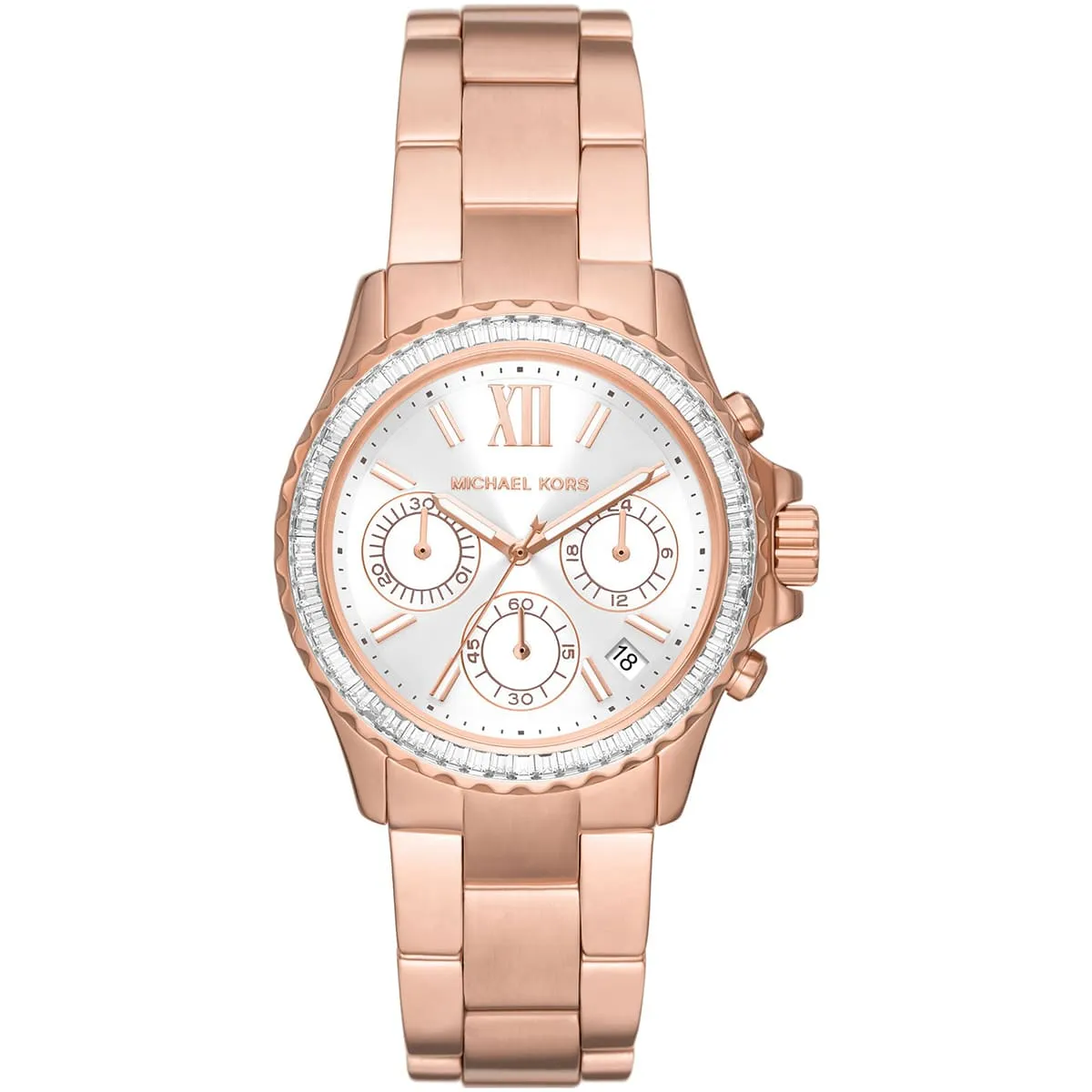 Michael Kors Everest Chronograph Rose Gold-Tone Women's Watch - MK7213