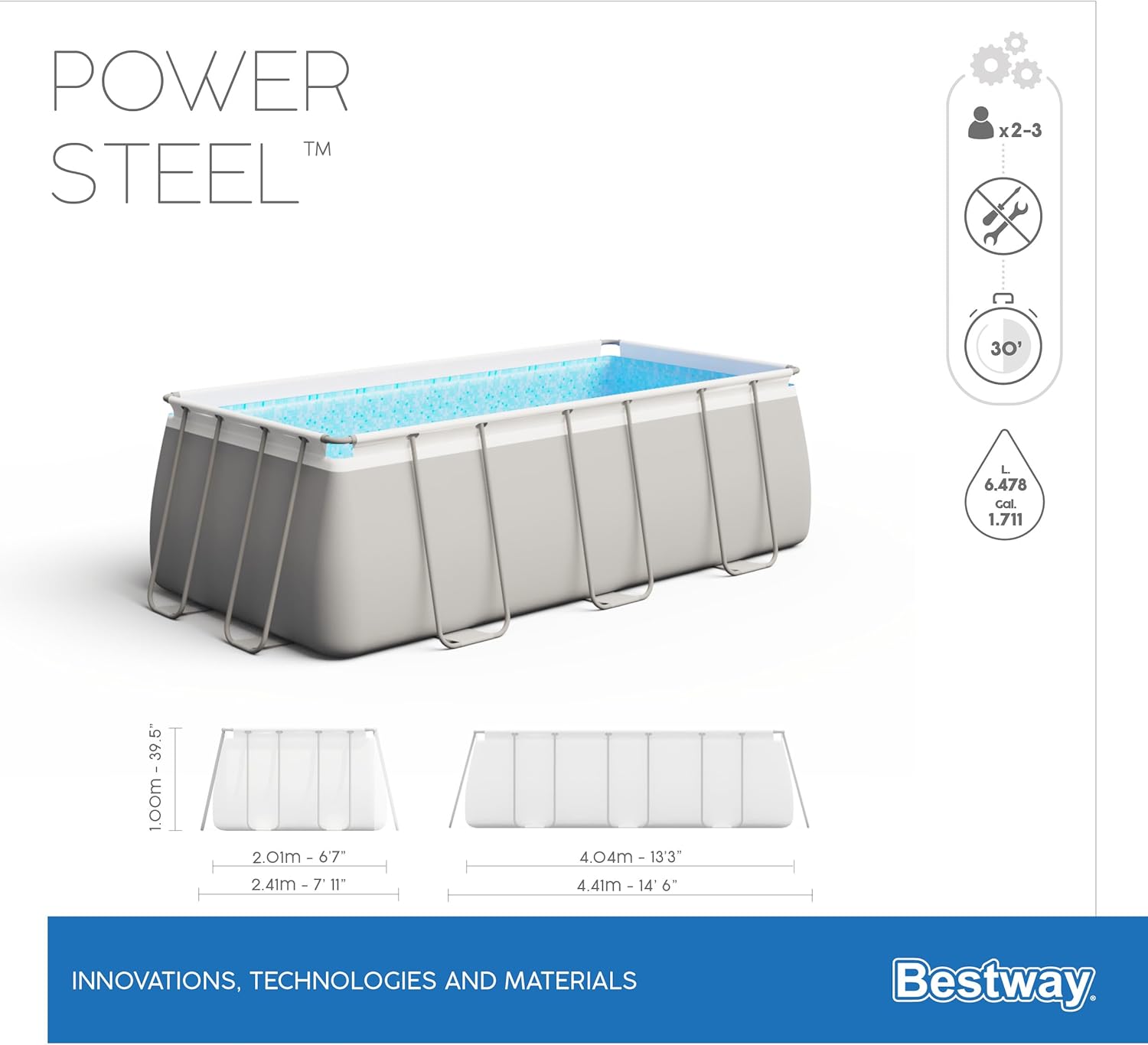 Power Steel™ 13'3