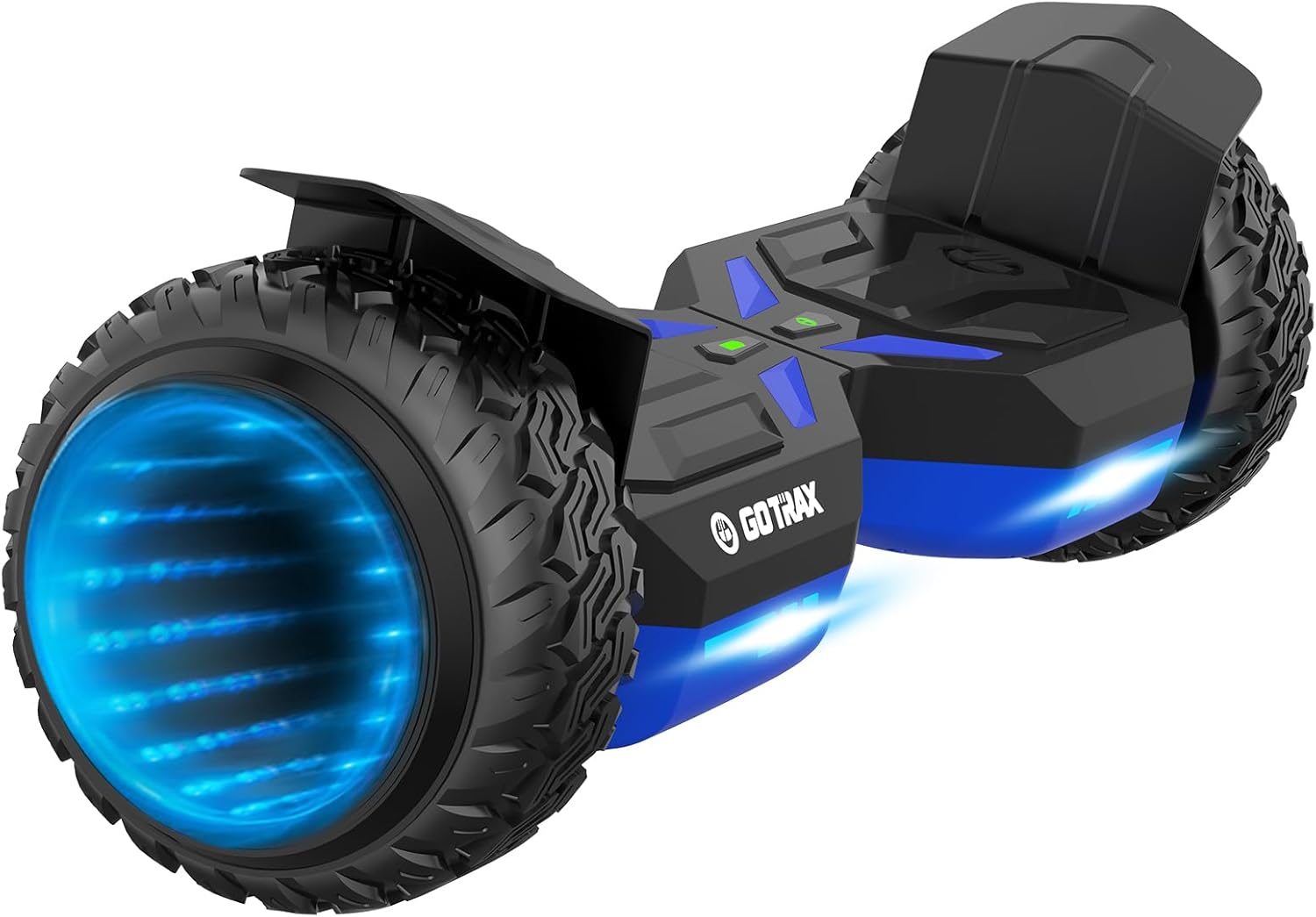 Hoverboard Bundle with 8.5′′ Offroad Tires, Music Speaker, 7.5mph & 7.5 Miles, UL2272 Certified and Gyroor Hoverboard Go Kart Attachment