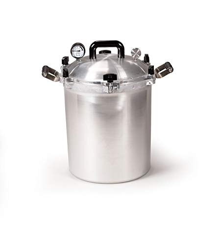 2026 Nuevo All American 930 olla a presión y enlatadora 30 qt color plata