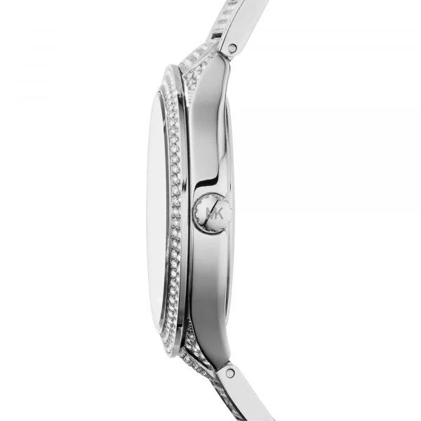 Michael Kors Lauryn Pave Silver-Tone Women's Watch - MK3717