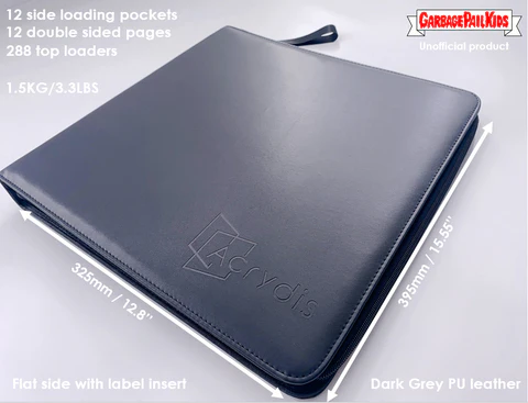 12 pocket top loader binder