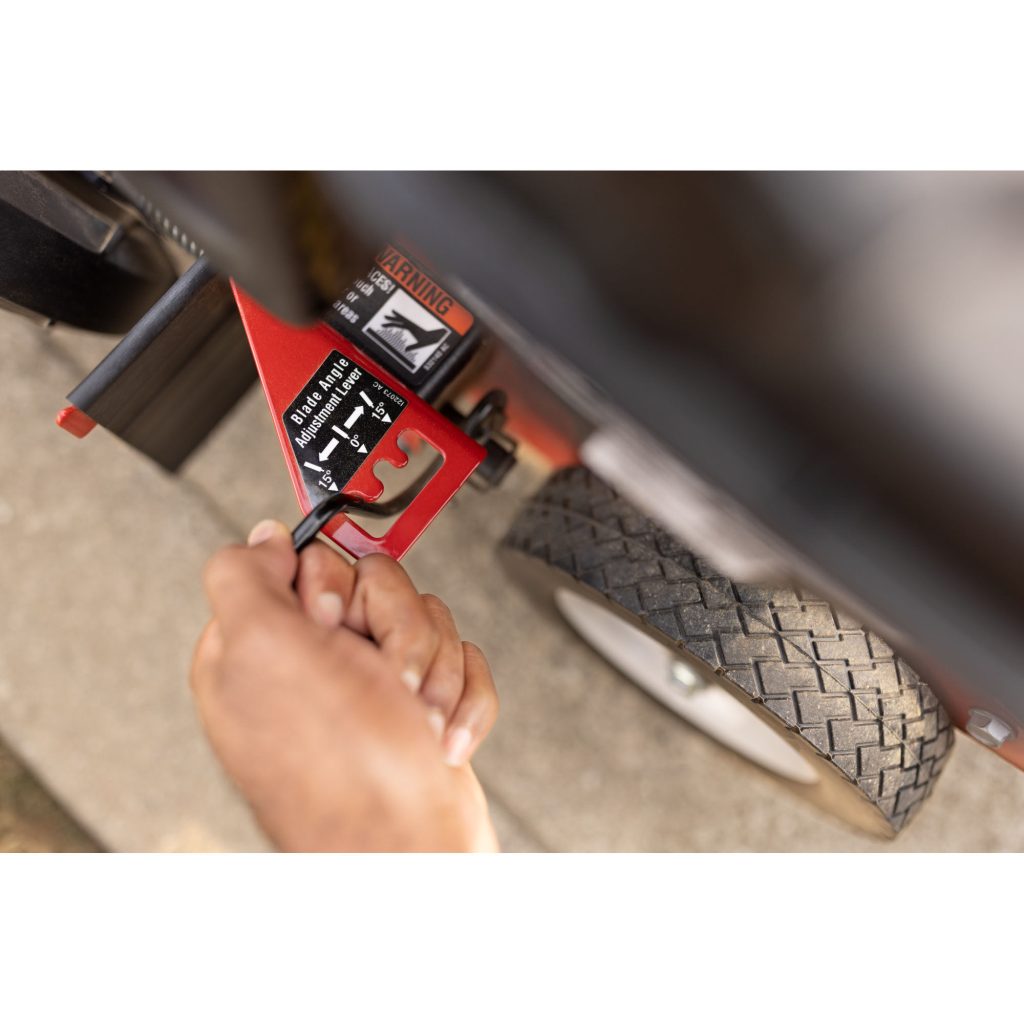 Troy-Bilt TBE550 Driveway Edger, 140cc Briggs & Stratton Engine, 9′′ Triple-Edge Blade, 3 Bevel Positions