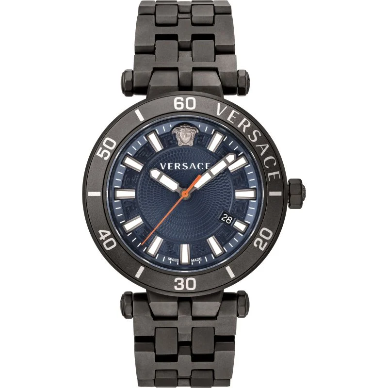 Versace Z3-Greca Sports Black Men's Watch - VEZ300621