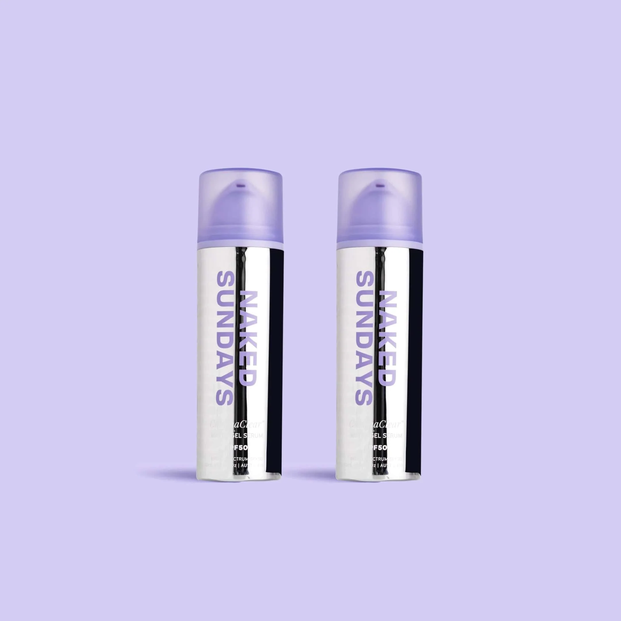Jumbo Size Twin Variant - CabanaClear™ SPF50 Water Gel Serum