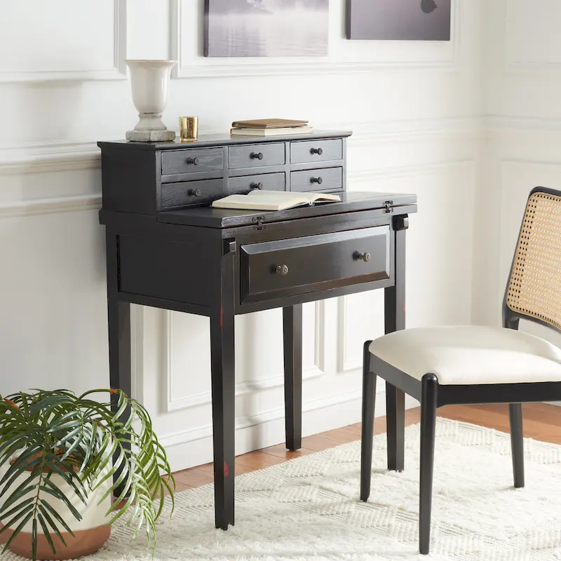 SAFAVIEH Gerly 7-Drawer Fold Down Desk