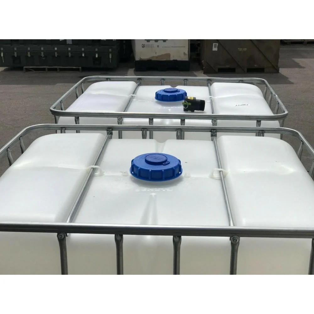 330-gallon food-grade IBC containers | Drinking water and rainwater harvesting containers