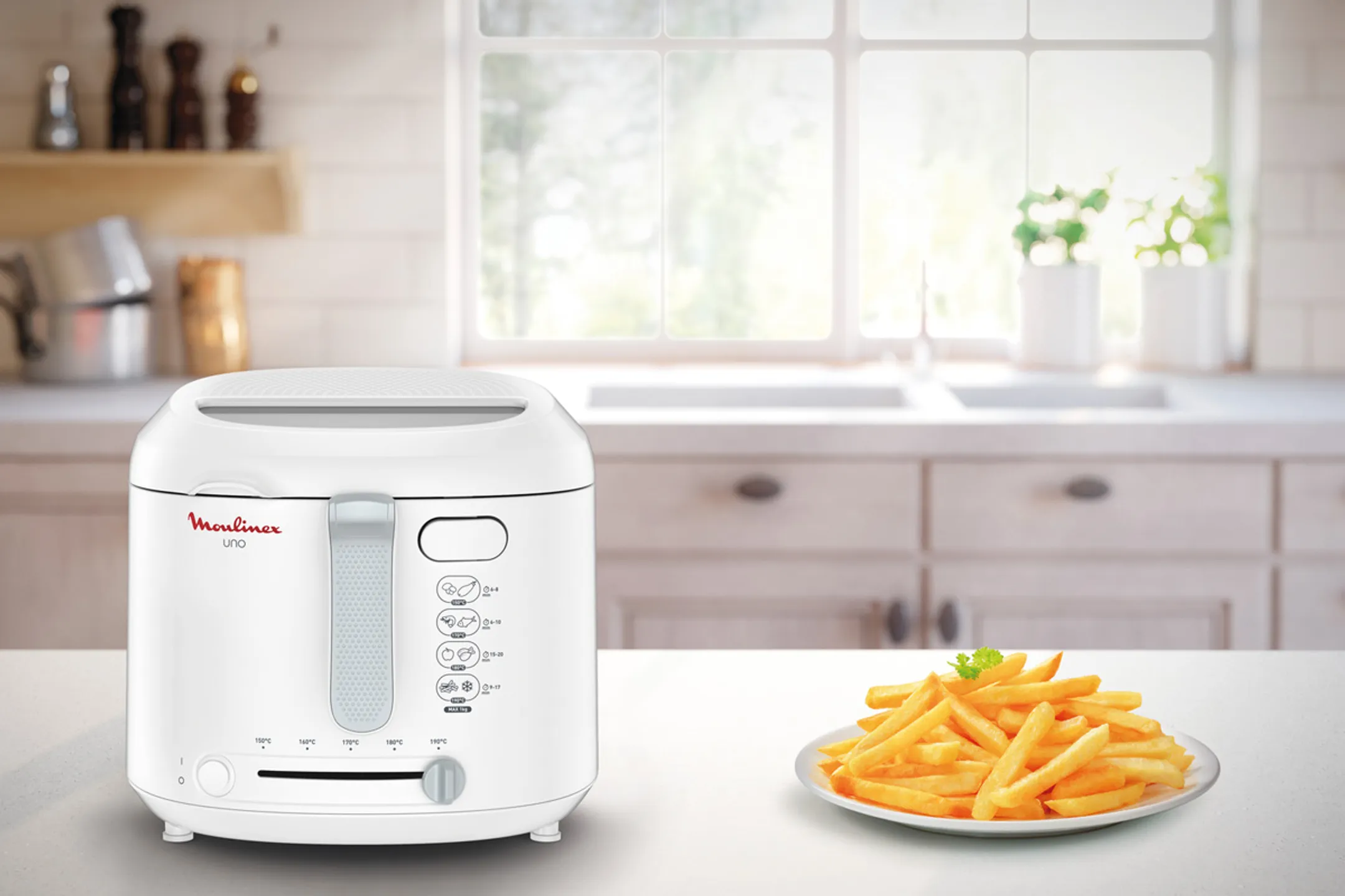 Moulinex Friteuse Uno Plastic AF203110
