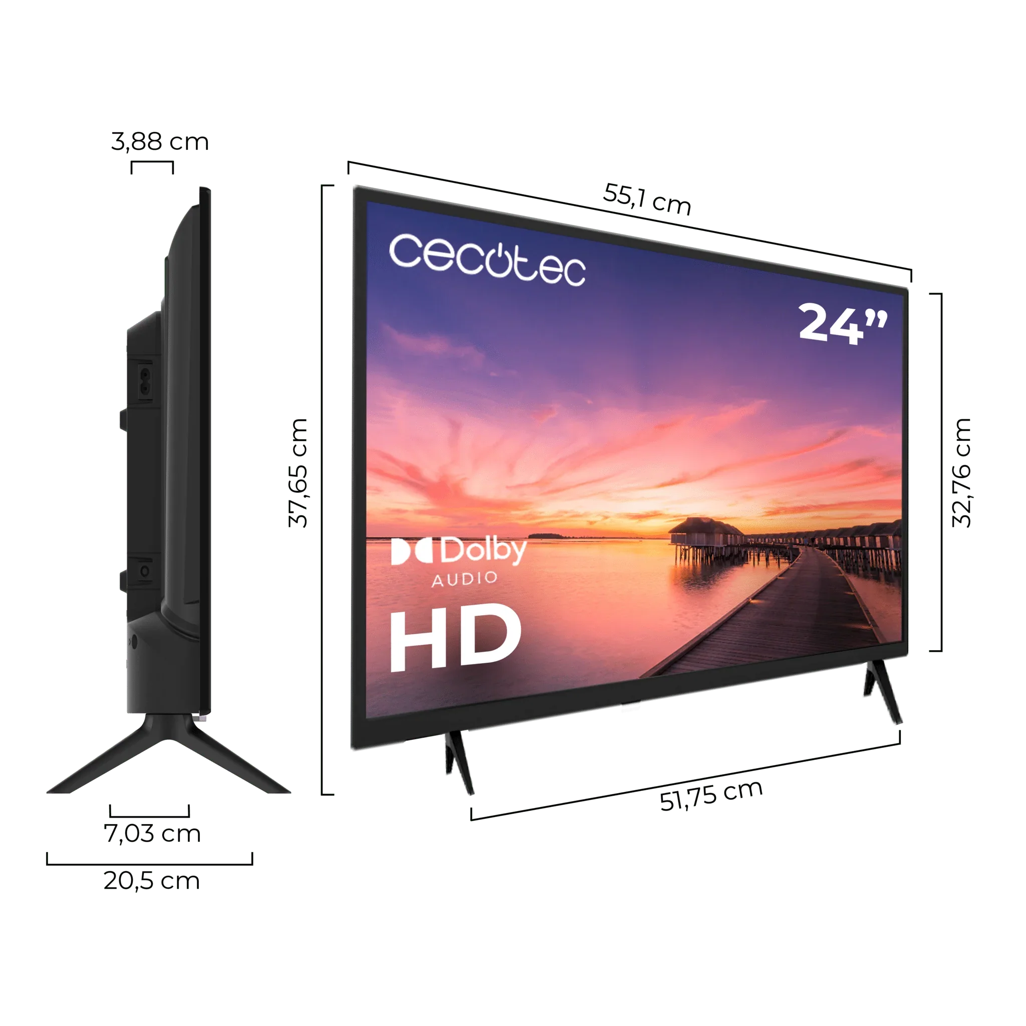 TV Cecotec 0 Series 0024