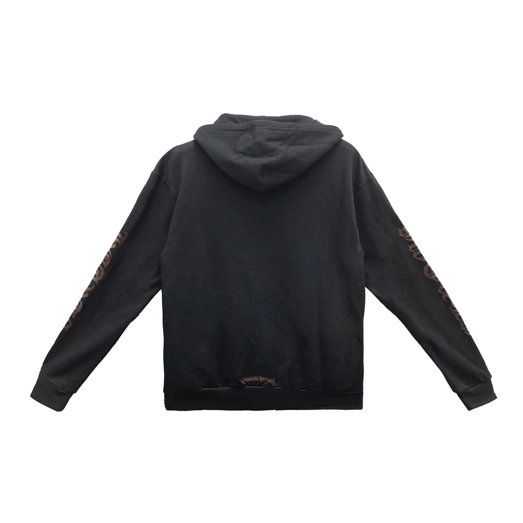 Chrome Hearts Brown Glitter 1988 Zip Up Hoodie