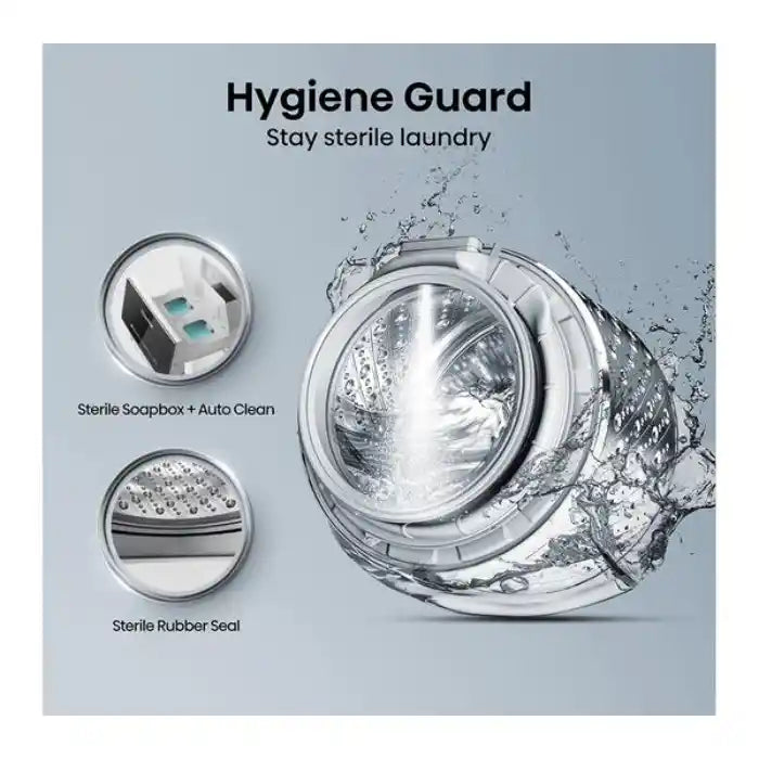 Hisense 5S Series Auto Dosing WiF 10.5 kg Washer Dryer - Black | WD5S1045BB