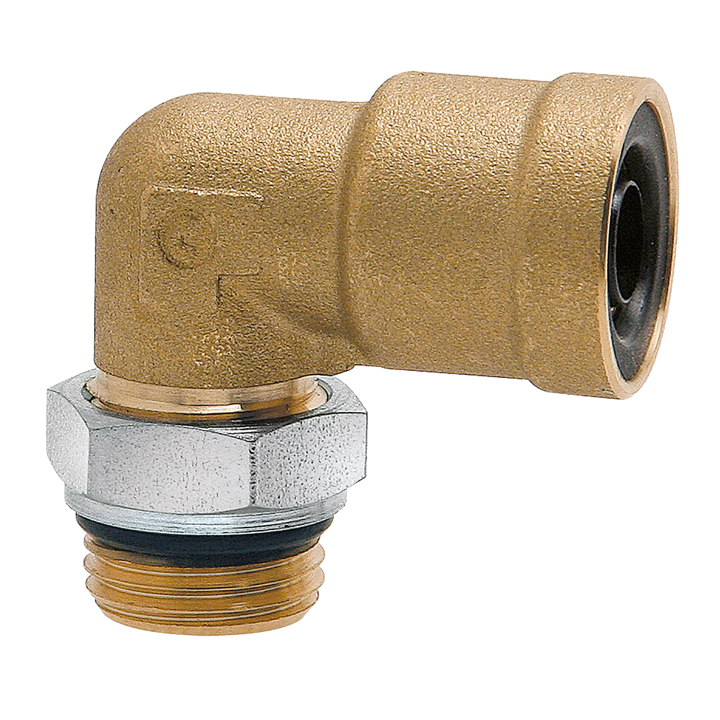 Camozzi 9502-8-M12 - M12 x 1.5 Metric Male x 8mm O/D Elbow Adaptor