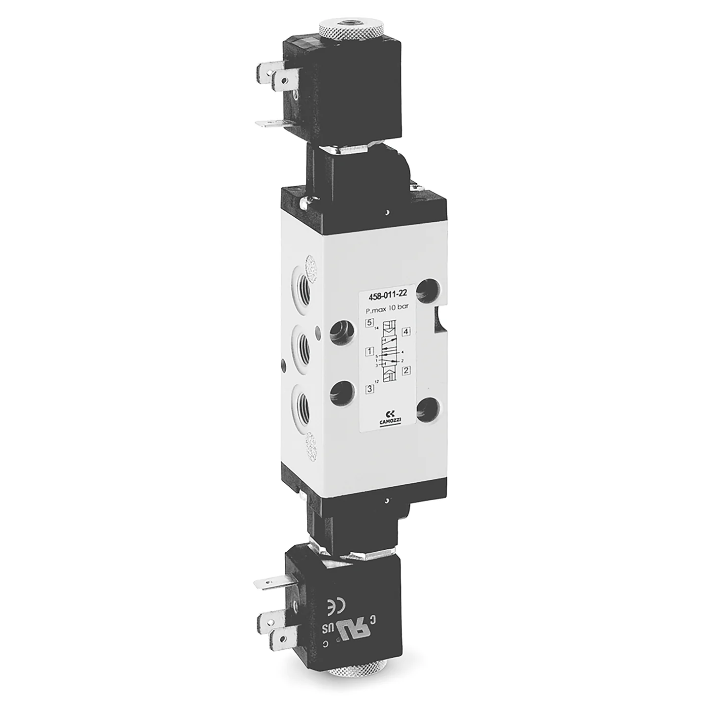 Camozzi 454 011 22 - 1/4 SolenoId Valve