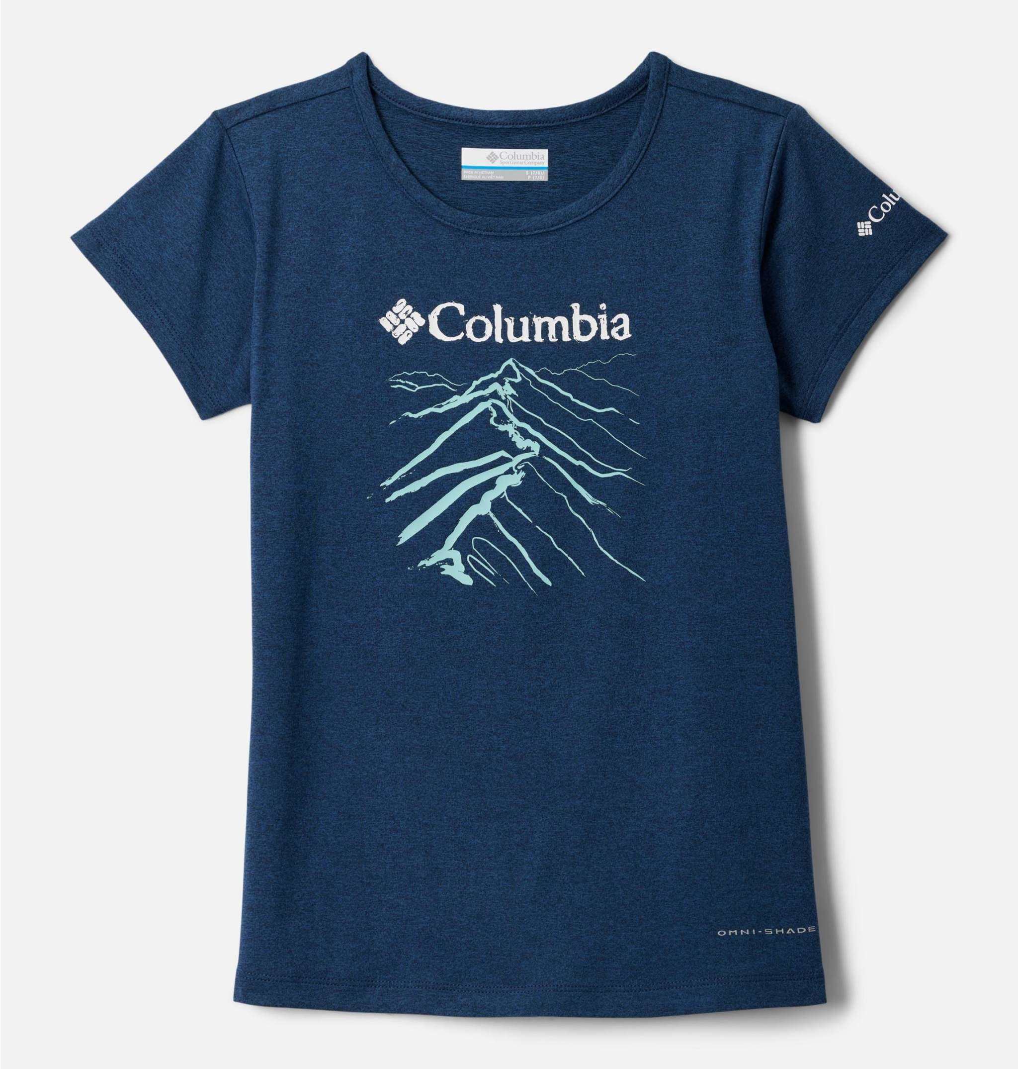 Youth Girls Tech Trail? Short Sleeve Graphic Shirt