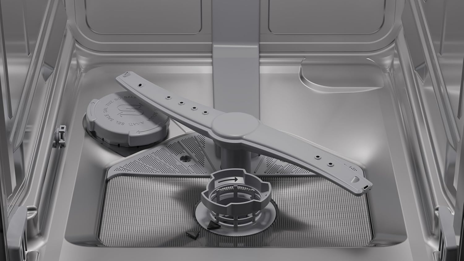 Bosch - Lavavajillas Integrable, Serie 4, 10 servicios, 45 cm de ancho, Silencioso, 3ª Cesta para Cubiertos, blanco, SPV4EMX17E