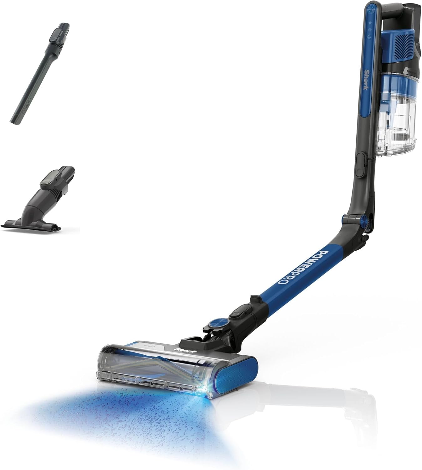 Shark PowerPro Cordless Stick Vacuum | Reveal Technology | Anti Hair Wrap | FloorDetect Technology | Multi-Surface Cleaning | 50 Min Runtime | IZ381UK
