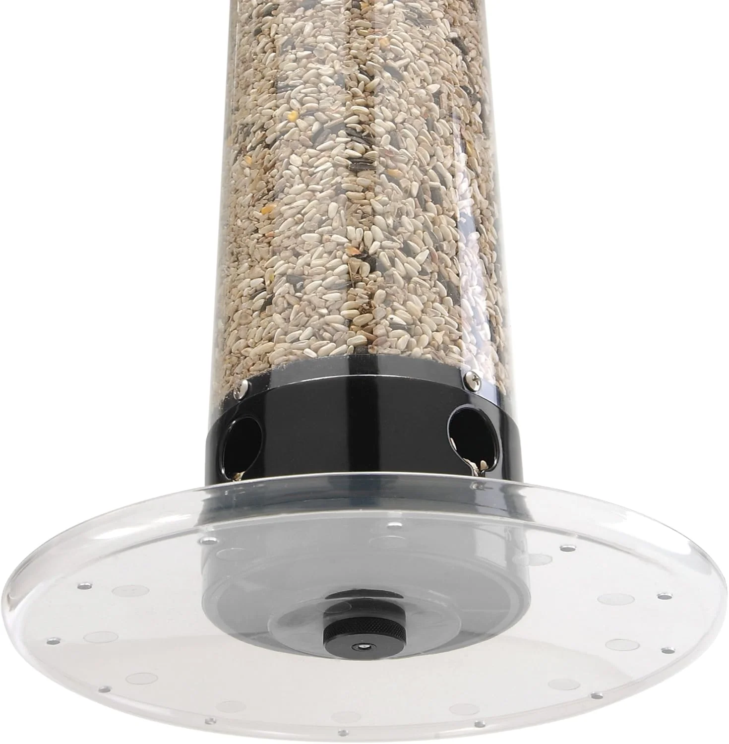 Droll Yankees 21964205201 787461785928 Squirrel Proof Bird Feeder, Yankee Whipper, 28-Inch, 4 P, Evening Blue