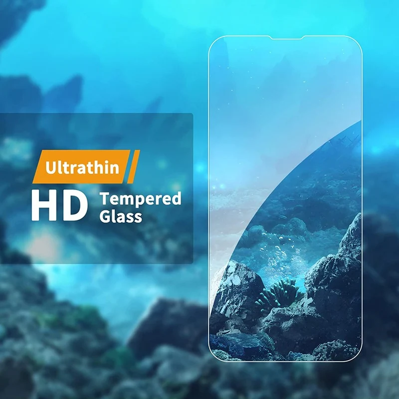 Handyh��lle f��r iPhone mit Display Schutz Glas und Kamera-Schutz  3-in-1 Set