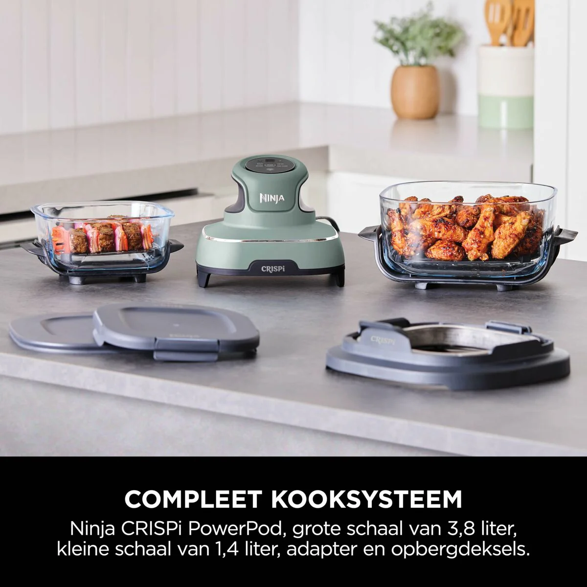 Luftfritös NINJA CRISPI Grön 1700 W 3,8 L