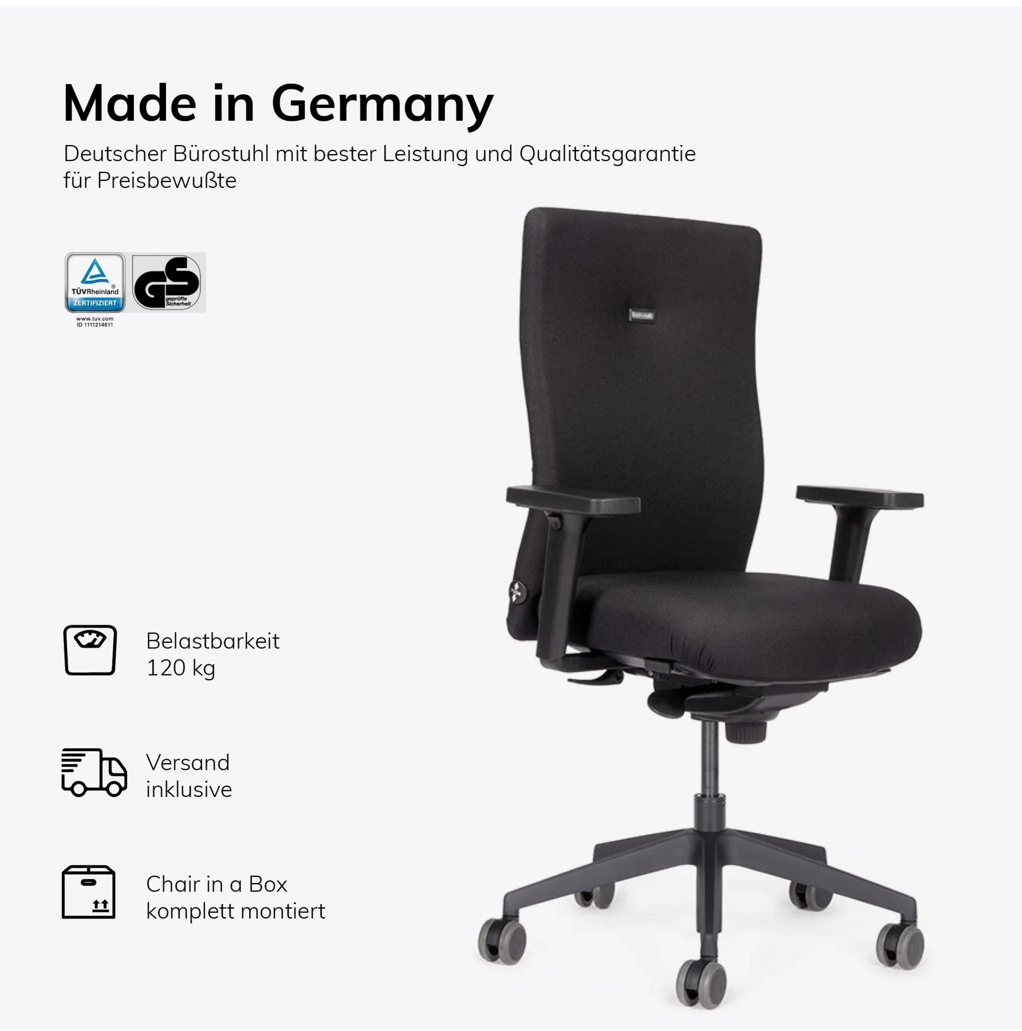 2025 Silla de Oficina Ergonómica lento AG10 StartUP con Brazos – Garantía de 30 Años