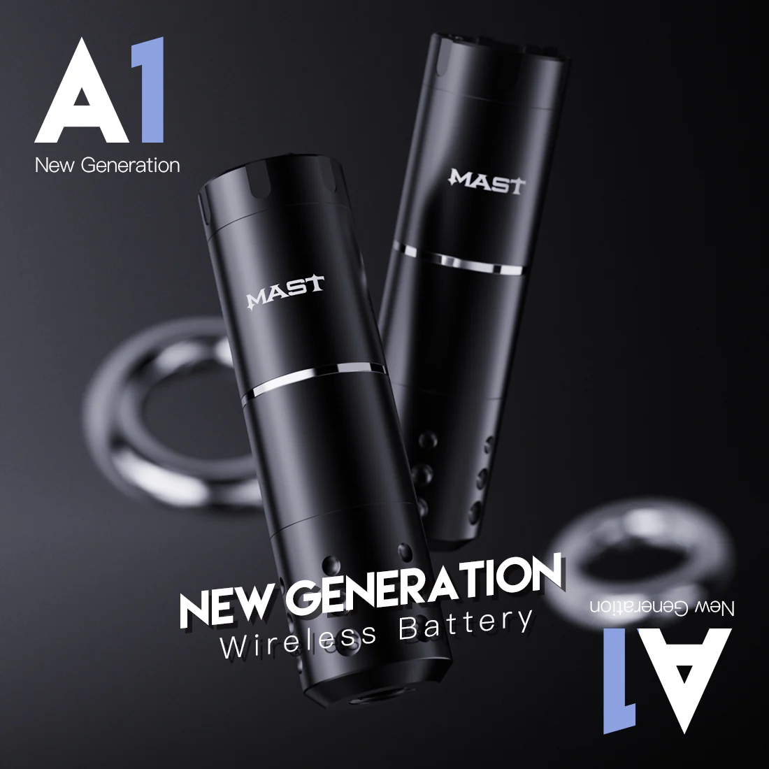 Máquina de Tatuaje Inalámbrica Mast A1 de Nueva Generación con Recorrido de 3.5 mm