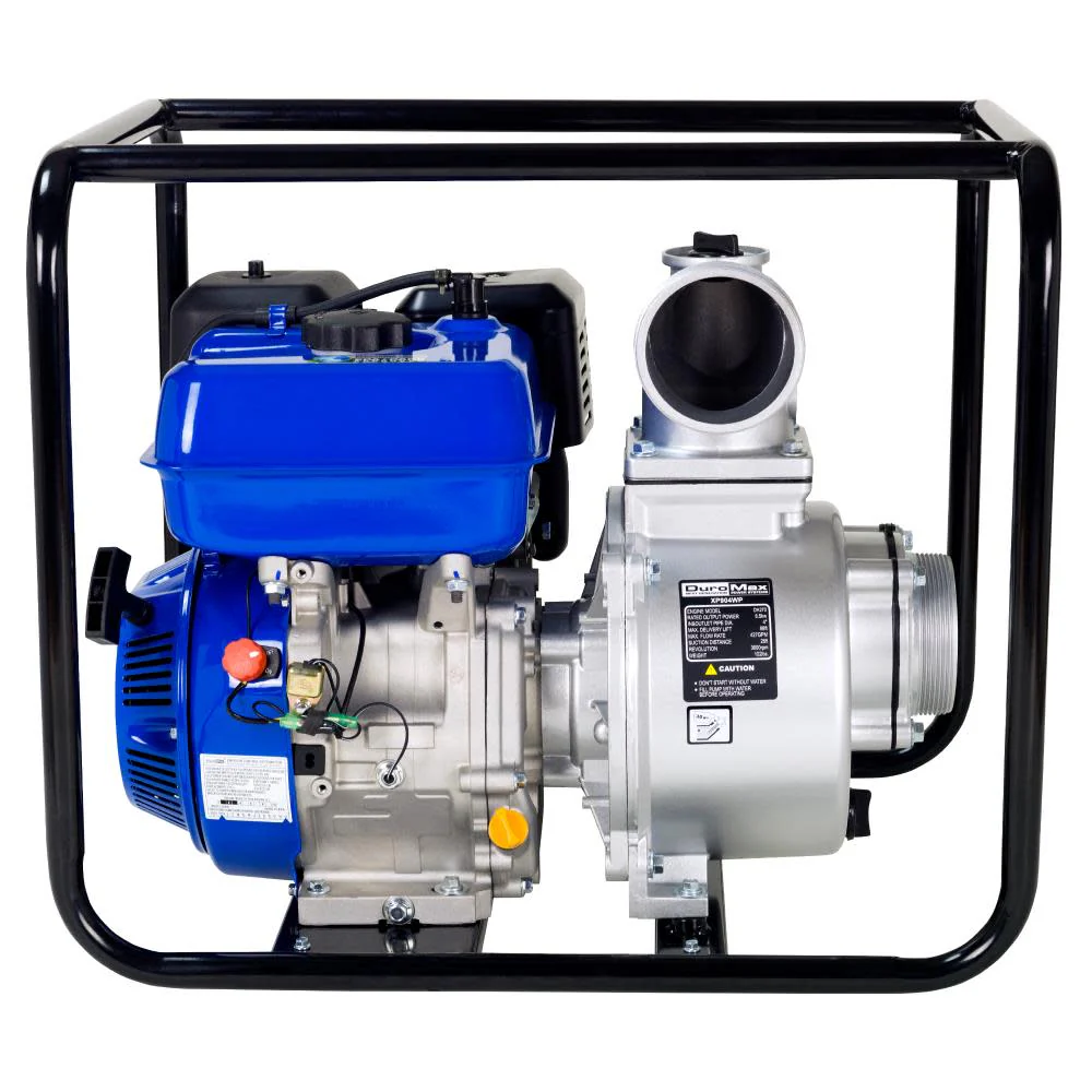 2025 Bomba de Agua DuroMax de 270cc a Gasolina de 4 Pulgadas