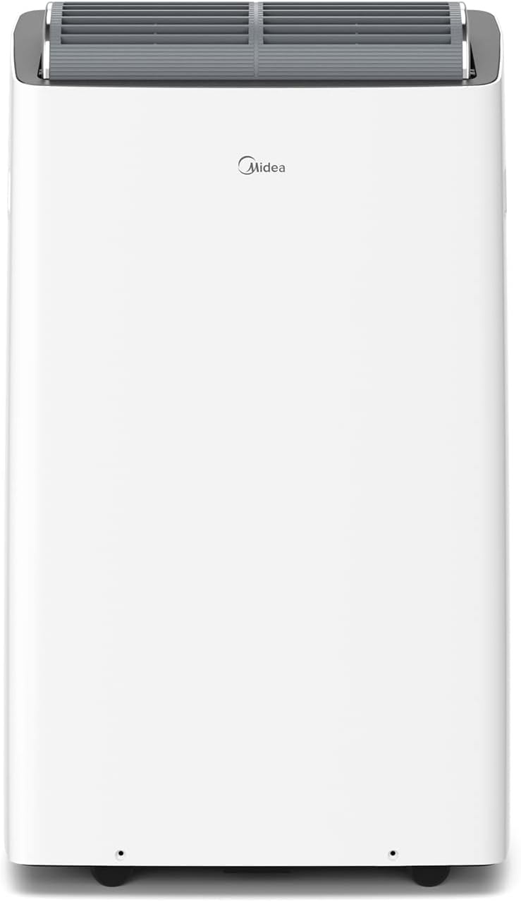 Midea Mobiles Klimagerät Silent Cool 26 Pro WF, 9000 BTU 2,6kW, Kühlen&Ventilieren&Entfeuchten, Raumgröße bis 88m³(33㎡), APP-Steuerung/Alexa/Google Home/IFTTT, Mobile Klimaanlage mit Abluftschlauch