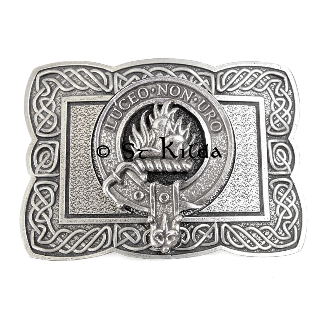 Clan Crest Belt Buckle - MacKenzie