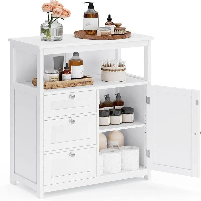 Bathroom Floor Storage Organizer