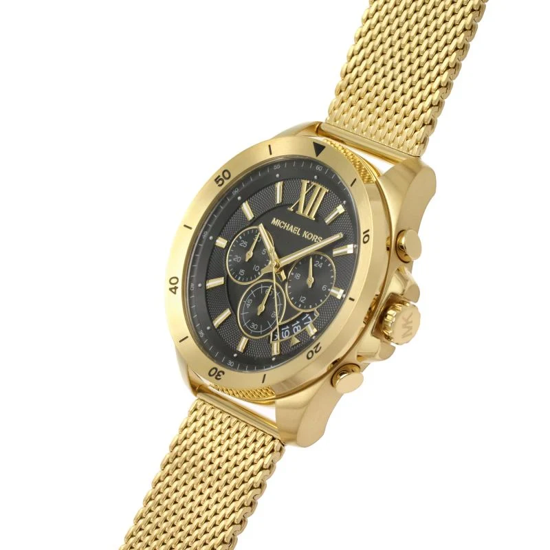 Michael Kors Brecken Chronograph Quartz Black Dial Men's Watch - MK8867