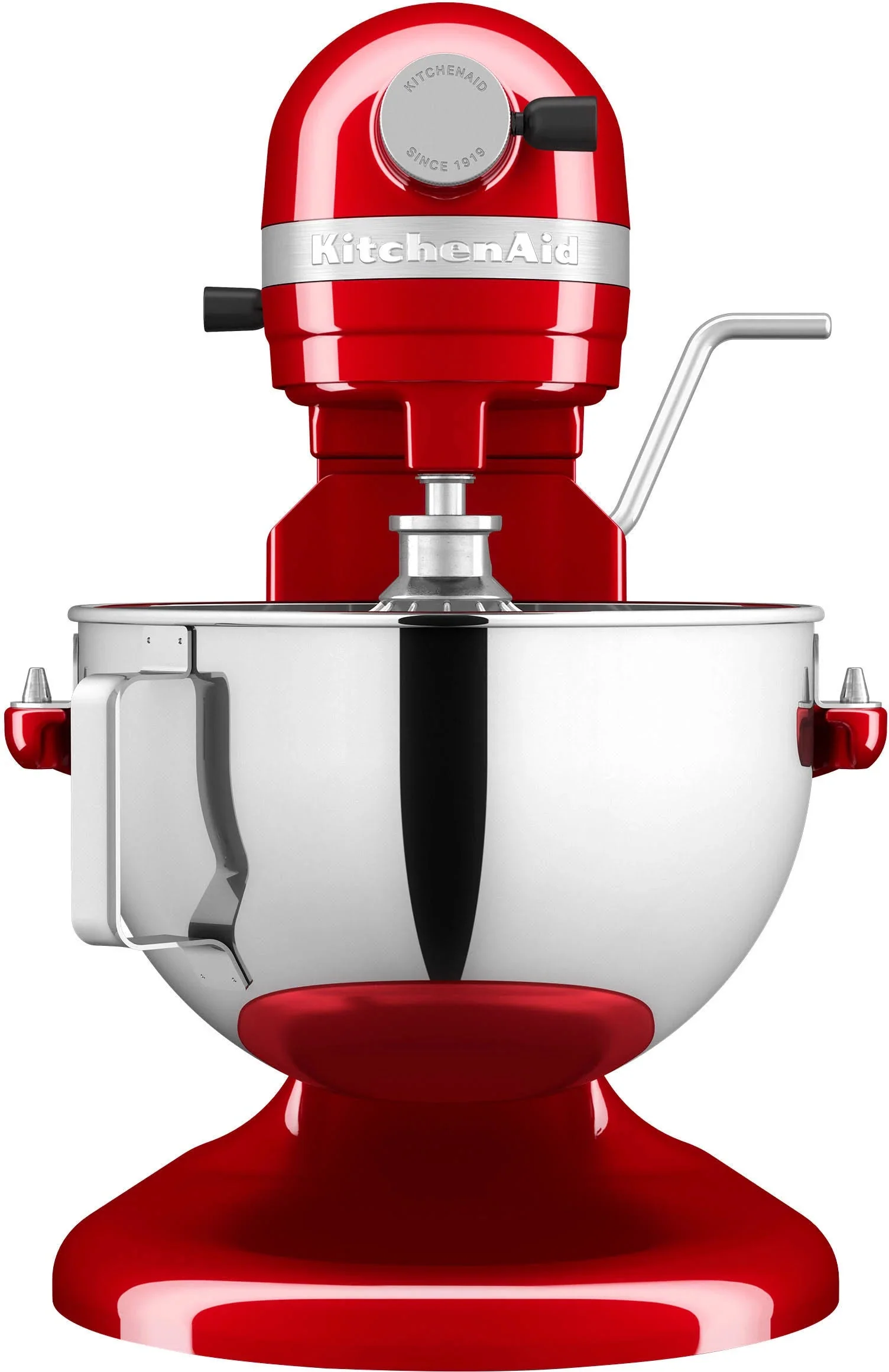 Batidora de pedestal KitchenAid de 5.5 cuartos con tazón elevable - Rojo Imperio