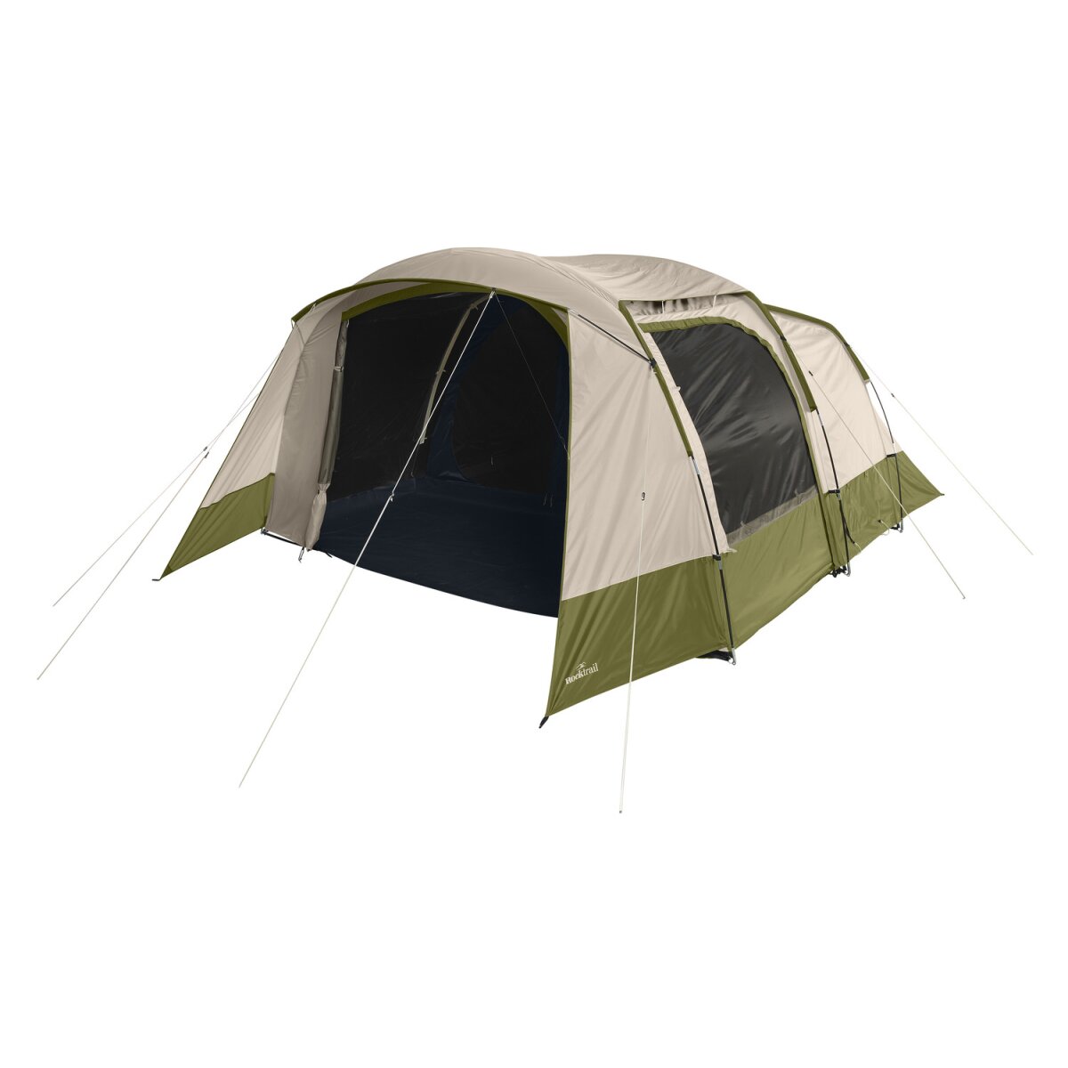Rocktrail Verdunkeltes Familien-Campingzelt, mit 2 Kabinen, für 5 Personen - B-Ware sehr gut