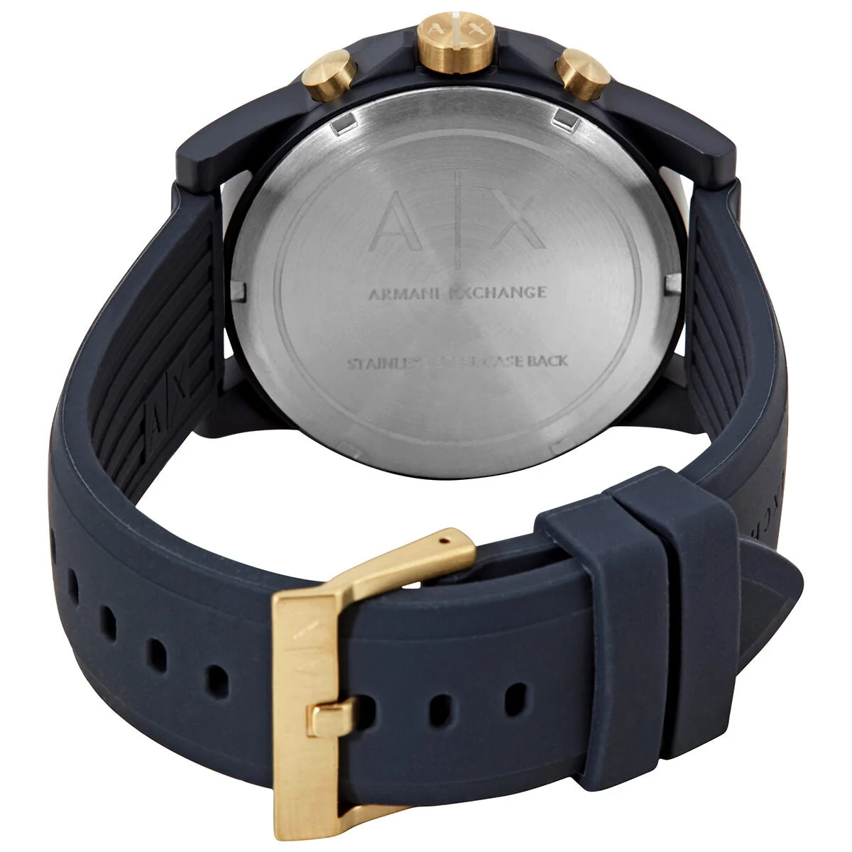 Armani Exchange Outerbanks Chronograph All Dark Blue Watch - AX1335