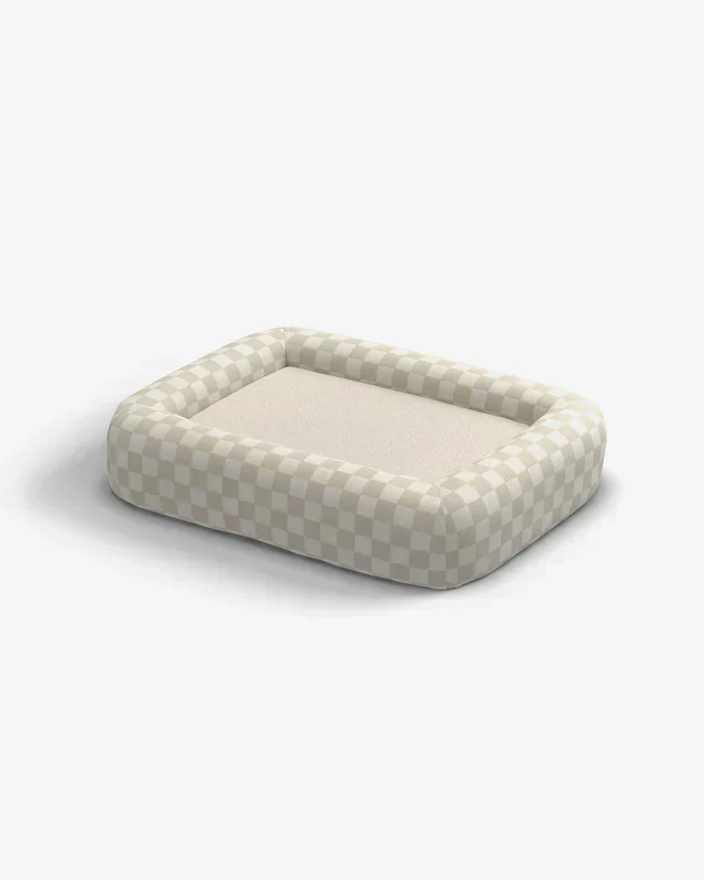Woven Bolster Pet Bed