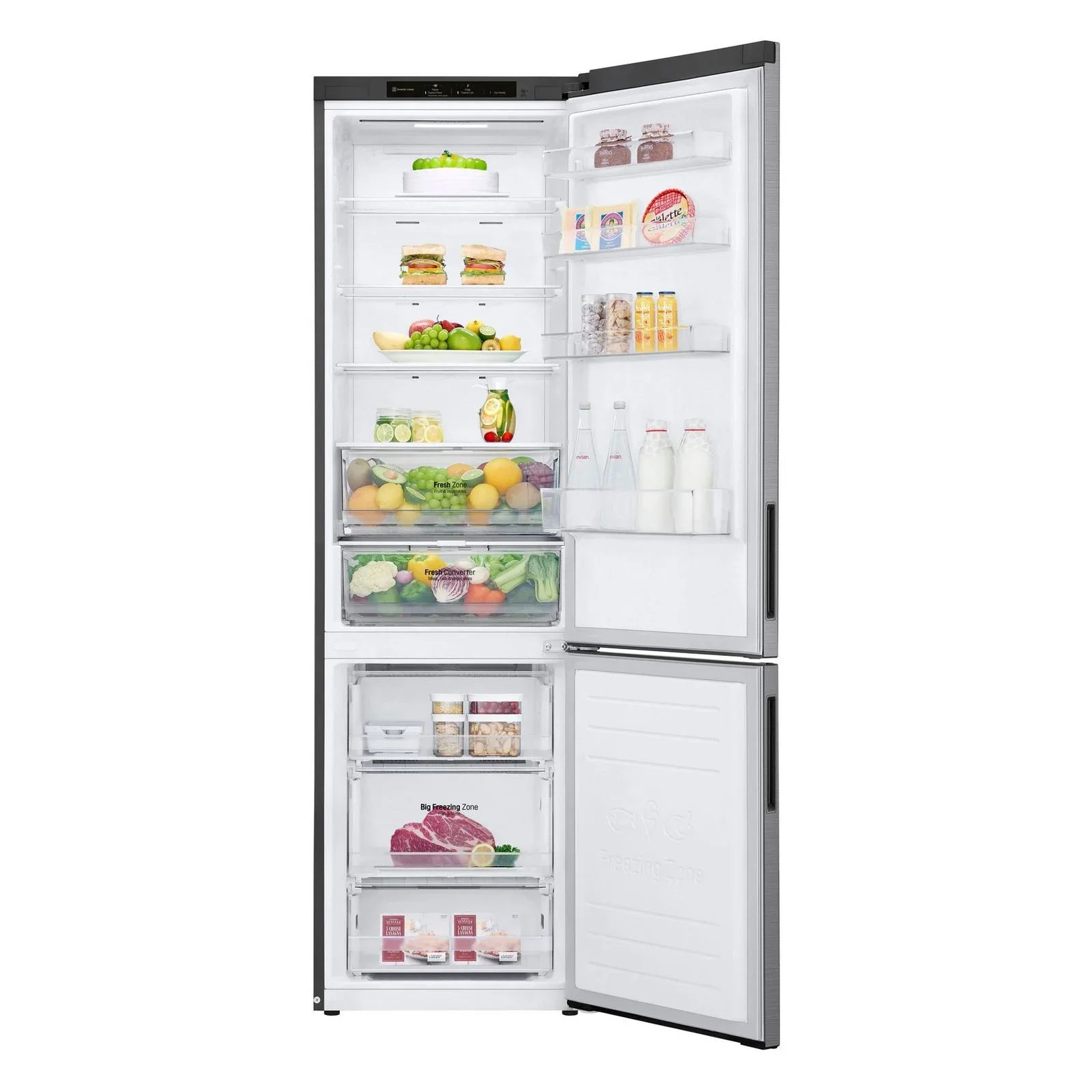 LG Combinazione frigorifero e congelatore GBP62PZNAC con Compressore Lineare Inverter