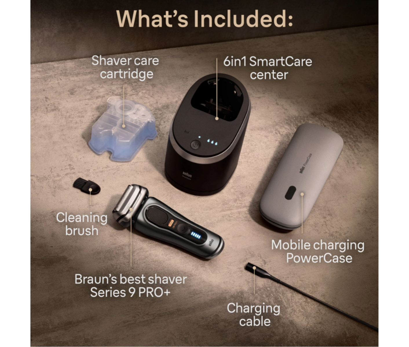 Braun Series 9 PRO+ 9575cc (Graphite)