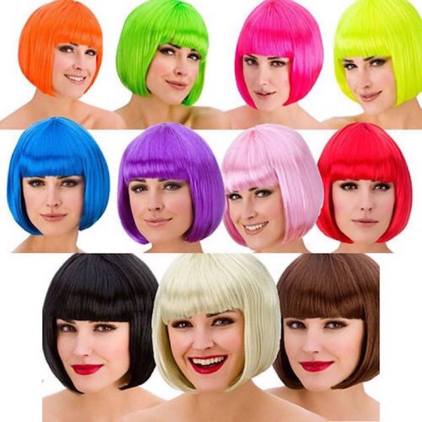 Bob Wigs |  Supermodel Wigs Mix Color  60455 12 PC MINIMUM