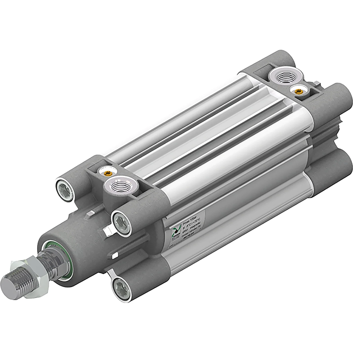 Pneumax 1391.80.200.01 - 80mm Bore x 200mm Stroke Ecolight Cylinder