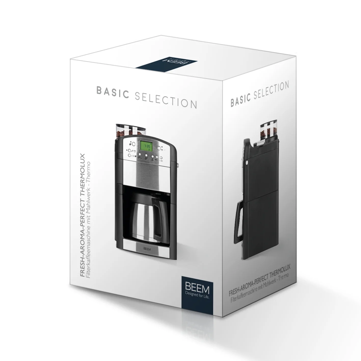 2025 FRESH-AROMA-PERFECT Cafetera de filtro con molinillo – Dúo