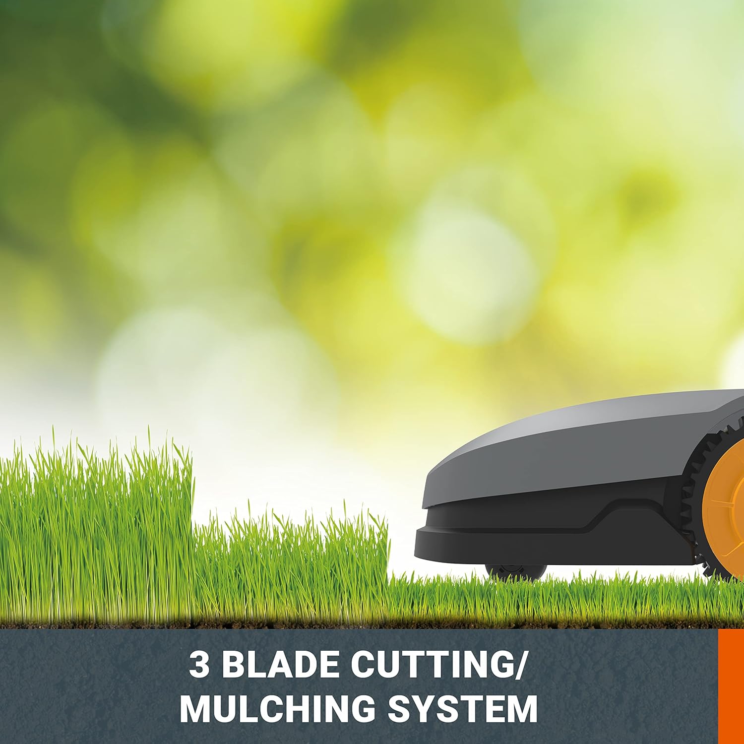 LANDXCAPE 18V (20V MAX) 400 m2 robotgräsklippare LX796, Mulchingsystem, Säkerhetssensor, Ultralätt