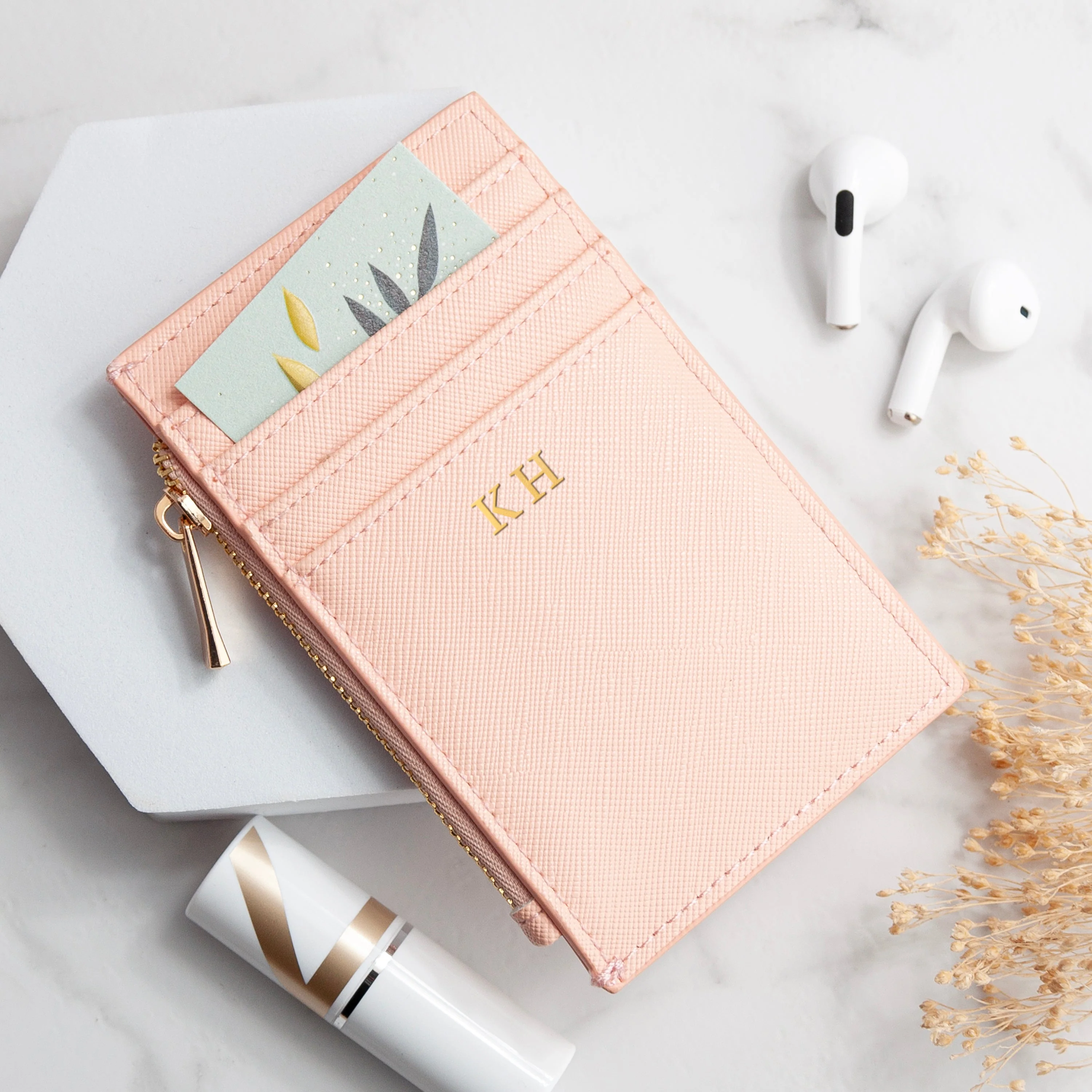 Monogrammed Boutique Card Holder