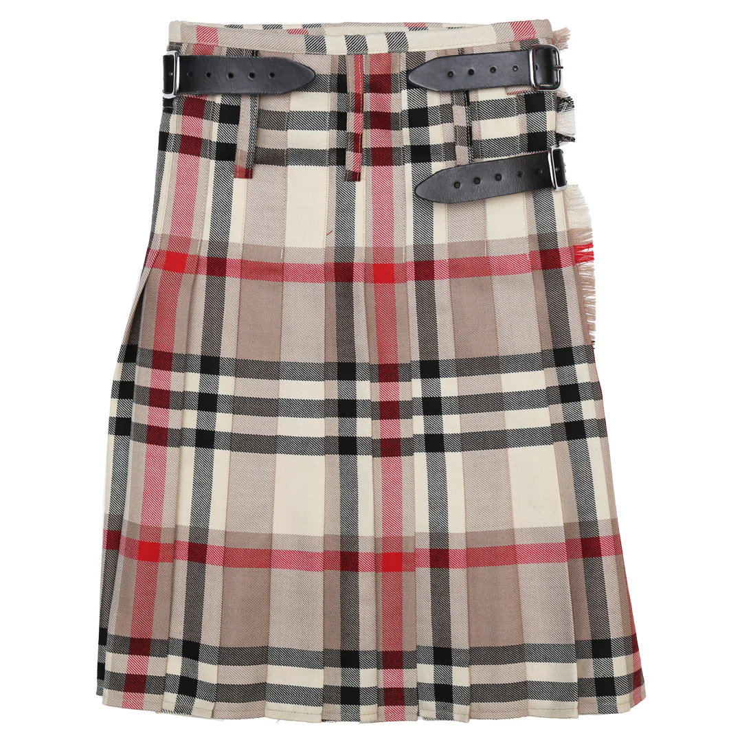 Economy Wool Kilt - Camel Thompson