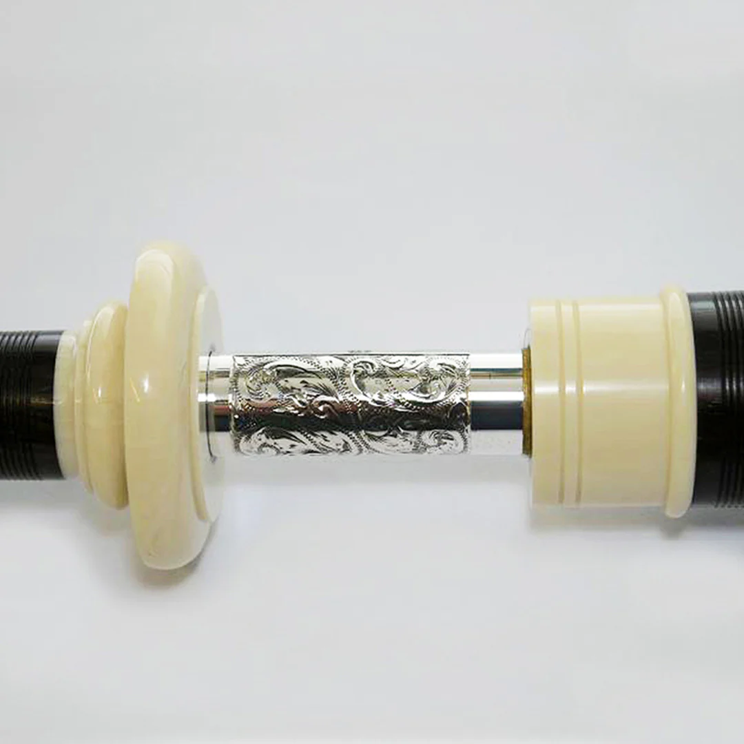 David Naill Bagpipes - #3 Engraved Silver